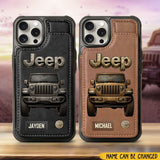 Premium Price Jeep Lovers Leather Phonecase 25032601 Gift For Jeep Owner