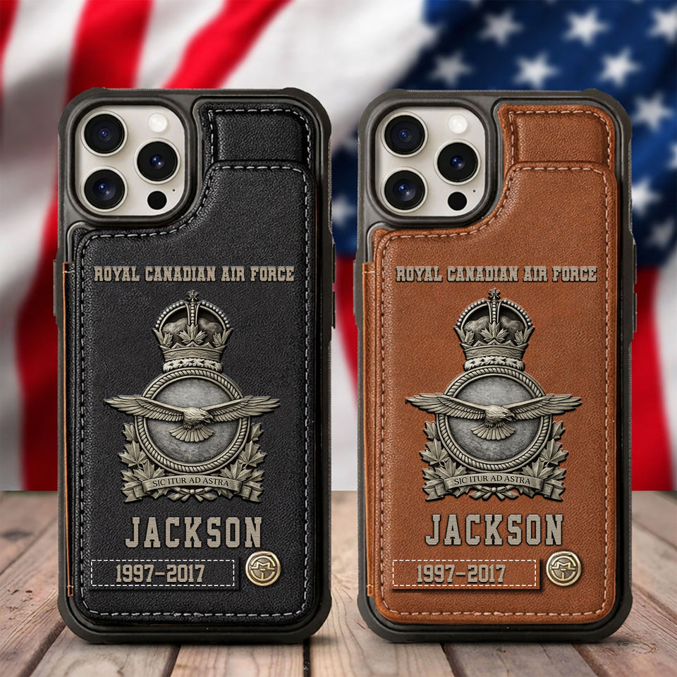 Premium Price Canadian Veteran Leather Phonecase 25032601 Gift For Veterans