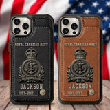 Premium Price Canadian Veteran Leather Phonecase 25032601 Gift For Veterans