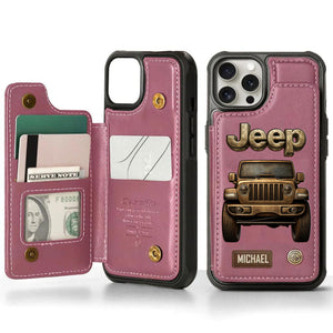 Premium Price Jeep Lovers Leather Phonecase 25032601 Gift For Jeep Owner
