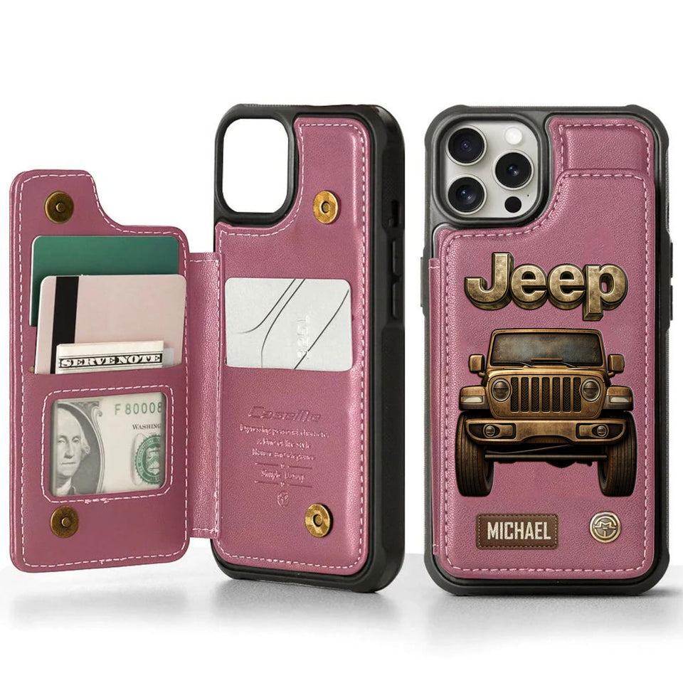 Premium Price Jeep Lovers Leather Phonecase 25032601 Gift For Jeep Owner
