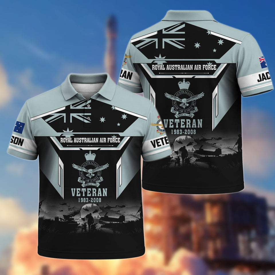 Premium Australian Veteran Polo Shirt 30032602, Gifts For Australian Veterans, Gifts For Independence Day