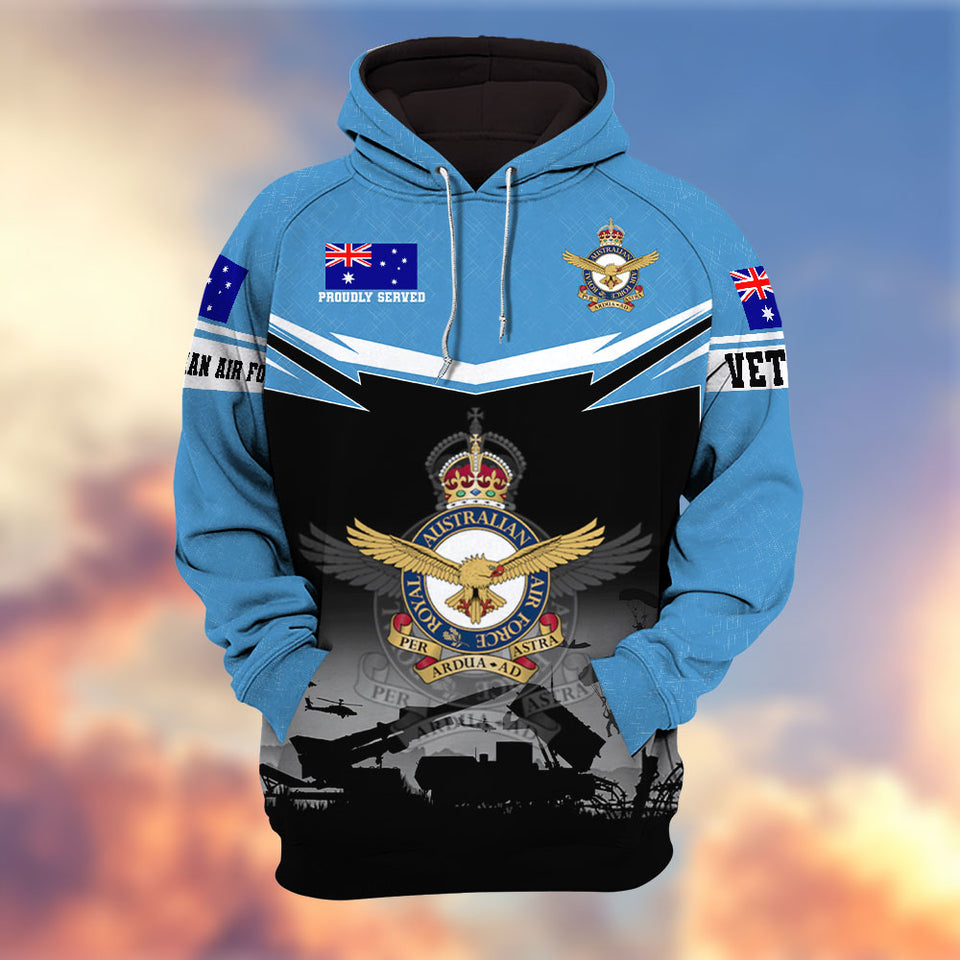 Premium Australian Veterans Hoodie 12032602, Gifts For Australian Veterans, Gifts On Father's Day, Veterans Day.