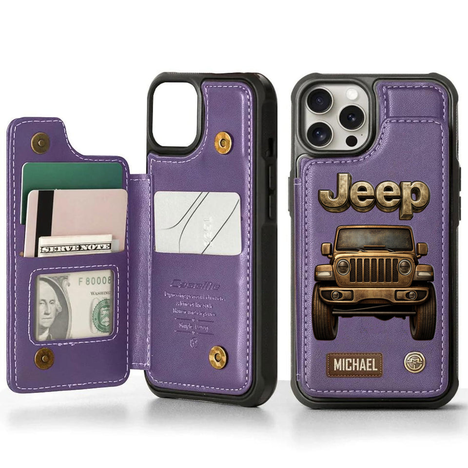 Premium Price Jeep Lovers Leather Phonecase 25032601 Gift For Jeep Owner