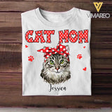 Personalized Cat Mom Tshirt Hoodie Or Sweatshirt Printed 22NOV-DT12