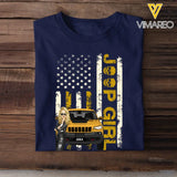 Personalized Jeep Girl Colorful Flag TShirt Printed QTHQ1906