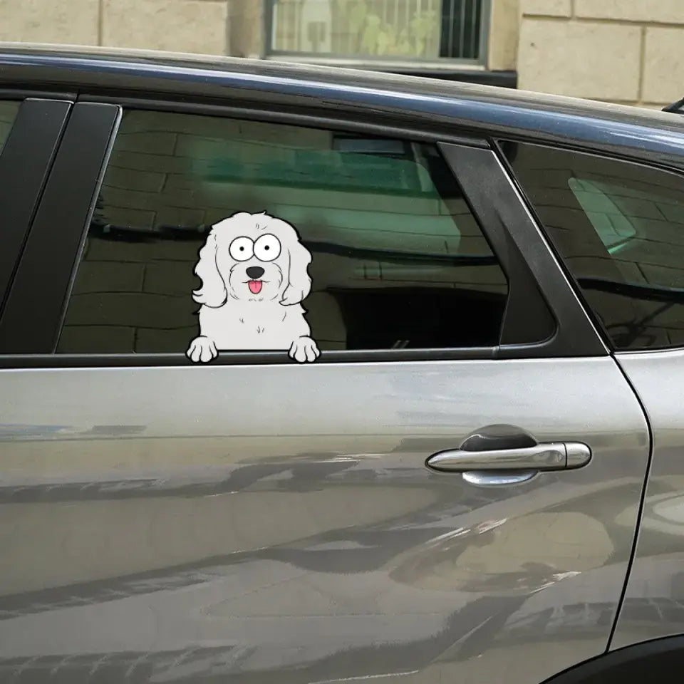 Personalized Dog Lovers Gift Decal Printed MTKVH23158