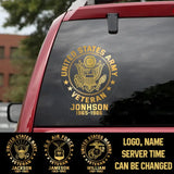 Personalized Australian Veteran Decal Printed QTKH740