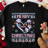 Personalized Dolphin Merry Christmas Sweatshirt Printed NMTVQ23927