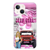Personalized Jeep Girl Phonecase Printed NTMTHN231041