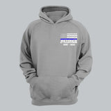 Personalized Thin Blue Line US Police Retired Custom Served Time Hoodie 2D Printed KVH231238