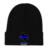 Personalized US State Flag Retired Police Custom Served Time Embroidered Beanie Printed KVH231232