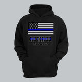 Personalized Retired US Police Custom Served Time Hoodie 2D Printed QTHN231249