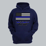 Personalized Retired US Police Custom Served Time Hoodie 2D Printed QTHN231249