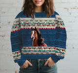 Personalized Upload Your Horse Photo Sweatshirt 3D Printed HN231332