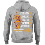 Personalized Retired Firefighter Custom Time Hoodie 2D Printed QTLVA1374
