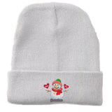Personalized Grandma Snowman Custom Kid's Name Embroidered Beanie Printed VQ231352