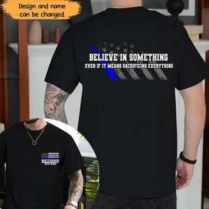 Personalized Retired US Police Officer Custom Served Time T-shirt Printed 231561AHHN