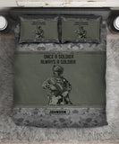 Personalized Once A Soldier Always A Soldier Australian Veteran Bedding Set Printed KVH231629