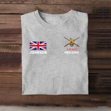 Personalized UK Military Custom Name & Time Hoodie 2D Printed KVH1672