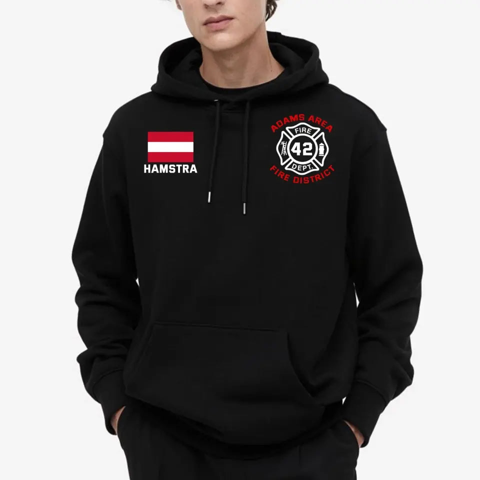Personalized Austrian Firefighter Custom Name & Department Hoodie 2D Printed KVH231731