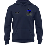 Personalized US State Retired Police Office Custom Time & ID Hoodie 2D Printed KVH231744