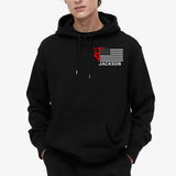 Personalized US Firefighter Custom Name Embroidered Hoodie Printed KVH24105