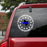 Personalized When Tyranny Becomes Law Rebellion Becomes Duty US Police States Flag Decal Printed AHVQ24360
