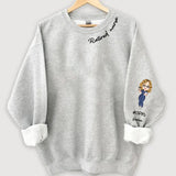 Personalized Retired Nurse Custom Name Sweatshirt Printed KVH24399