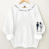 Personalized Just A Girl Who Loves Horse Sweatshirt 3D Printed HN24446