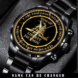 Personalized I Am The Descendant Of Men Who Would Not Be Ruled Sons Of Liberty Watch Printed AHKVH24490