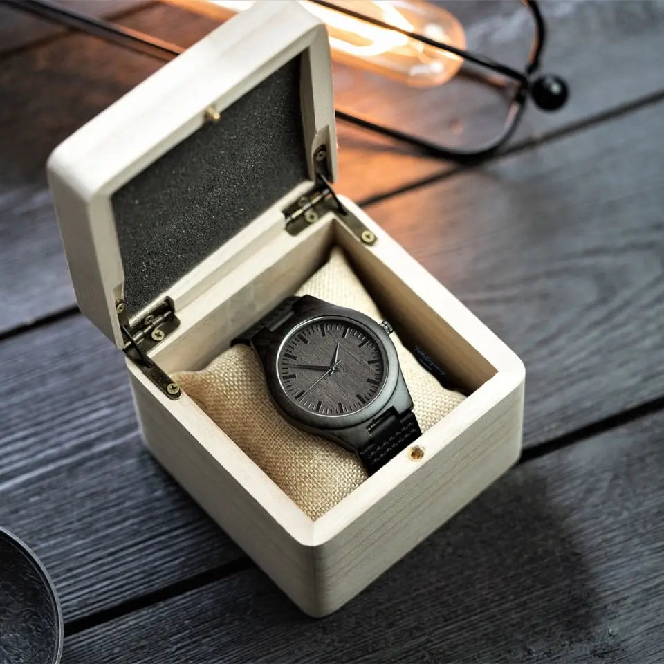 Personalized Wooden Watch Jeep Girl Classy Sassy And A Bit Smart Assy Engraved Wooden Watch Printed VQ24549