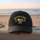 Personalized United States US Veteran/Soldier Rank Camo with Name Cap Printed  23JUN-DT21