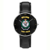 Personalized Australian Police Logo Custom Name & Time Women Watch Printed LVA24594