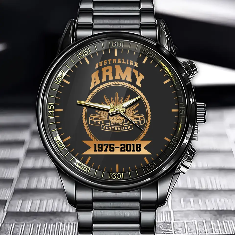 Personalized Australian Army Logo Custom Time Watch Printed AHKH24655