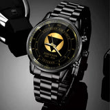 Personalized Retired Austrian Airforce Logo Custom Name & Time Watch Printed AHVQ24666