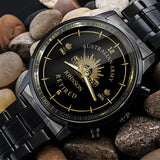 Personalized Retired Australian Army Logo Rank Camo Custom Name Watch Printed AHVA24667
