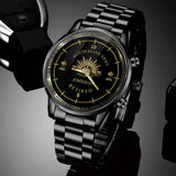 Personalized Retired Australian Army Logo Rank Camo Custom Name Watch Printed AHVA24667