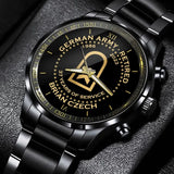 Personalized Germany Army Retired Custom Served Time & Name Watch Printed AHVA24696