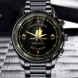 Personalized French Army Retired Custom Name & Rank Watch Printed AHVA24707