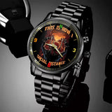 Personalized This Is How I Social Distance Motorbiker Watch Printed AHKH24775