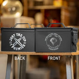 Personalized Just The Tip I Promise US Army Retired Custom Name & Time Ammo Box Printed AHVA24777