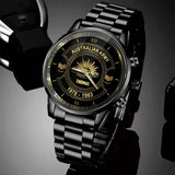 Personalized Australian Army Veteran Custom Rank & Name Watch Printed AHVA24793