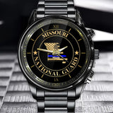 Personalized US State National Guard Custom Name Watch Printed QTHN24842