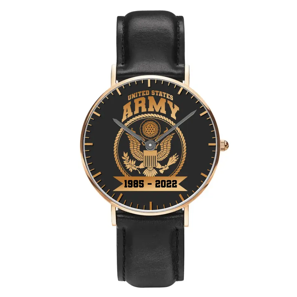 Personalized United States Army Logo Custom Time Women Watch Printed AHKH24617