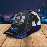 Personalized Retired Canadian Police Custom Name & Department Cap 3D Printed AHVQ24903
