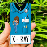 Personalized Nurse Job Title Nurse Name Gift For Nurse Badge Buddy Printed LVA24939