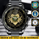 Personalized US Army Logo Once Took A Solemn Oath To Defend The Constitution Against All Enemies Foreign And Domestic Watch Printed AHVA24946