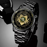 Personalized US Army Logo Once Took A Solemn Oath To Defend The Constitution Against All Enemies Foreign And Domestic Watch Printed AHVA24946