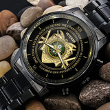 Personalized US Army Logo Once Took A Solemn Oath To Defend The Constitution Against All Enemies Foreign And Domestic Watch Printed AHVA24946